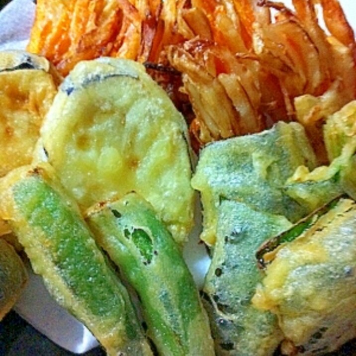 衣に秘密あり 夏野菜の天ぷら レシピ 作り方 By Ol2 楽天レシピ